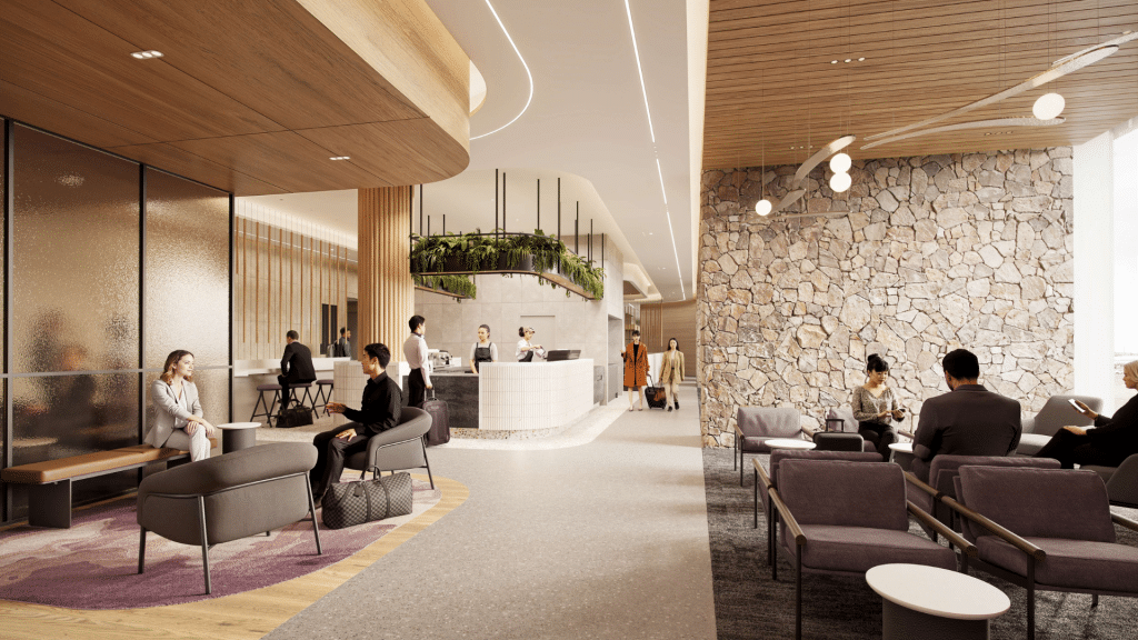 Air New Zealand Koru Lounge Auckland