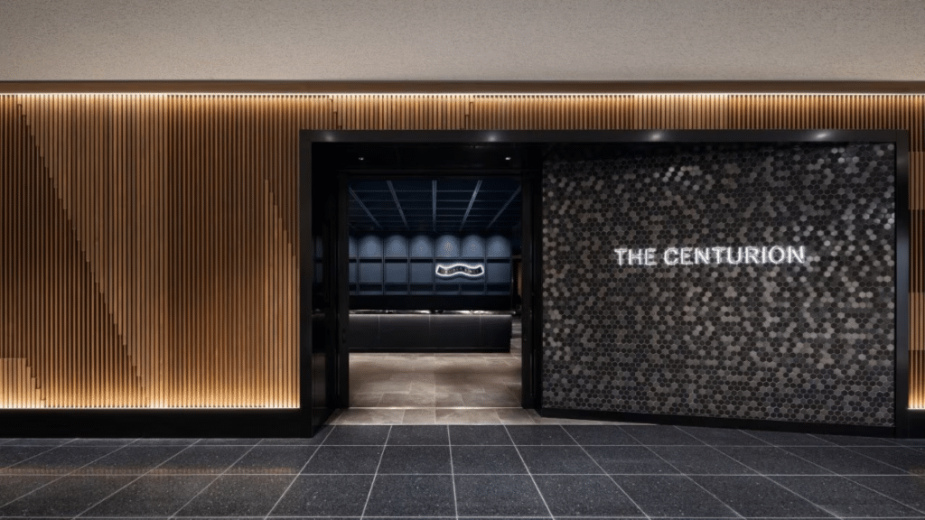 Centurion Lounges from the front