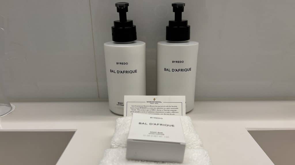 InterContinental Cascais Pflegeprodukte