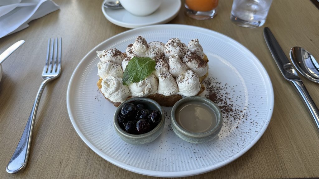 InterContinental Table Bay Hotel Kapstadt süße Frühstücksspezialität