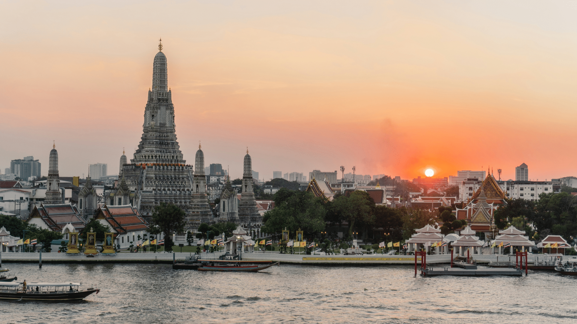 Bangkok Sonnenuntergang