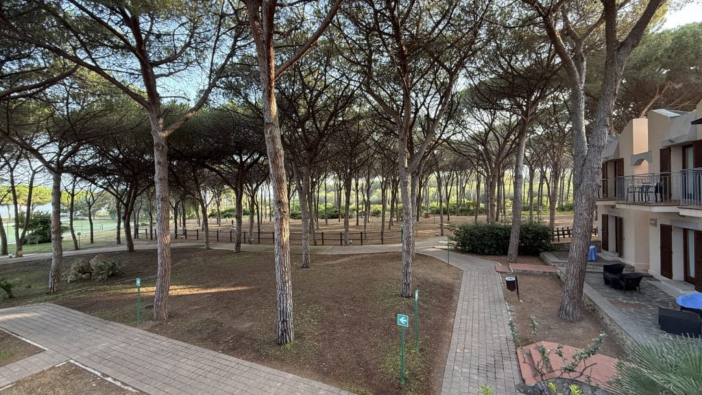 Hotel Corte Rosada Alghero Ausblick