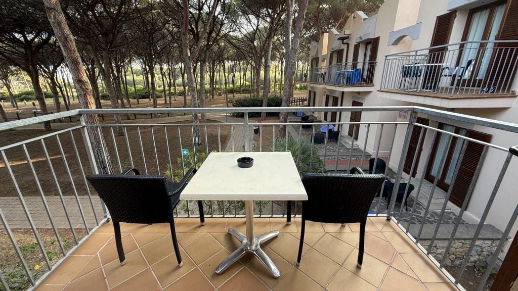 Hotel Corte Rosada Alghero Balkon