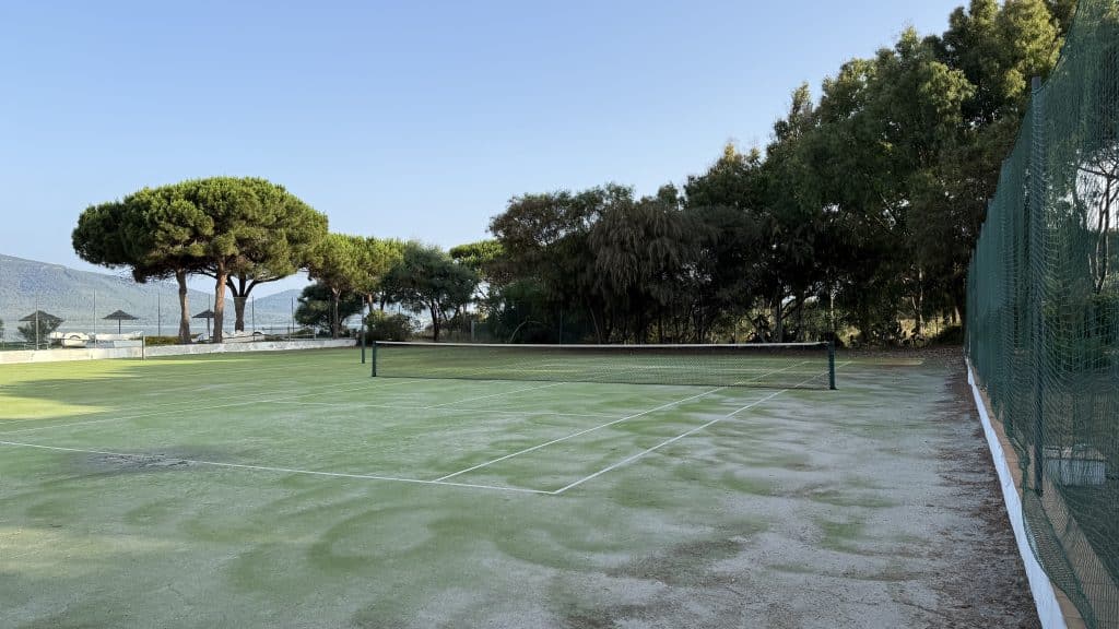 Hotel Corte Rosada Alghero Tennisplatz