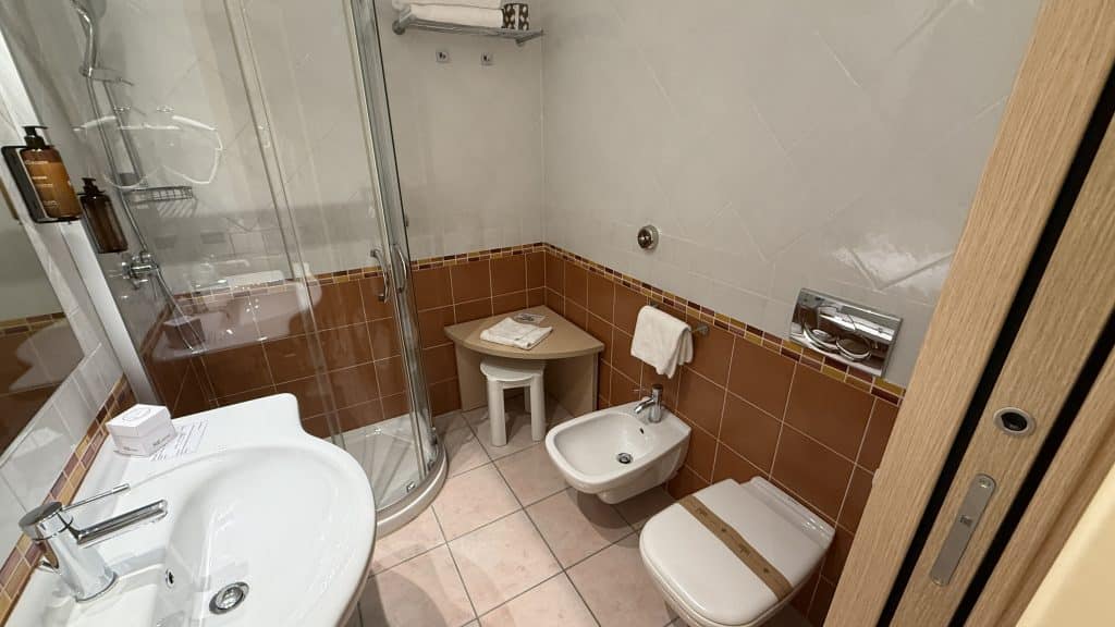 Hotel Corte Rosada Alghero Toilette Und Bidet