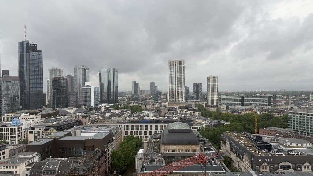 Jw Marriott Frankfurt Blick Auf Die Skyline