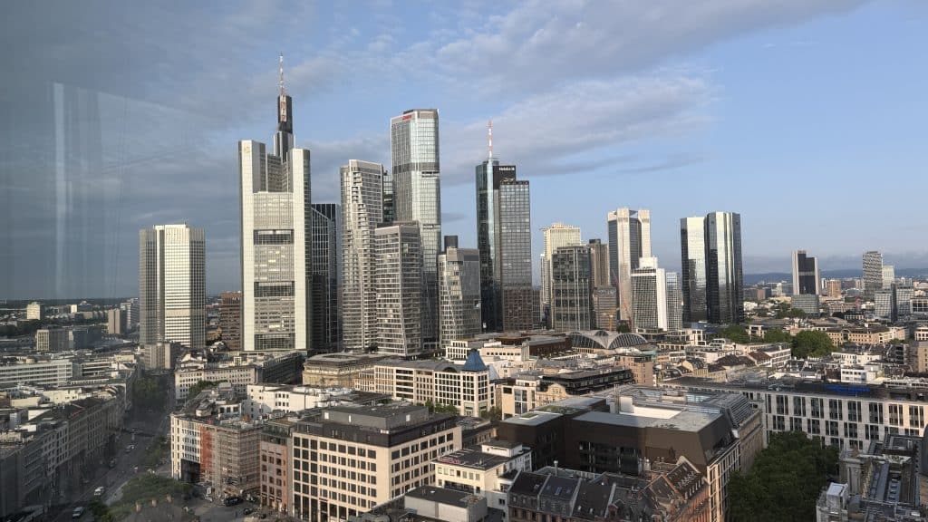 Jw Marriott Frankfurt Skyline Blick