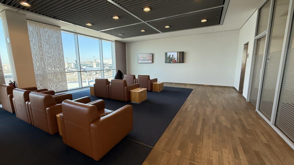 Lufthansa Senator Lounge Frankfurt B Fernsehecke