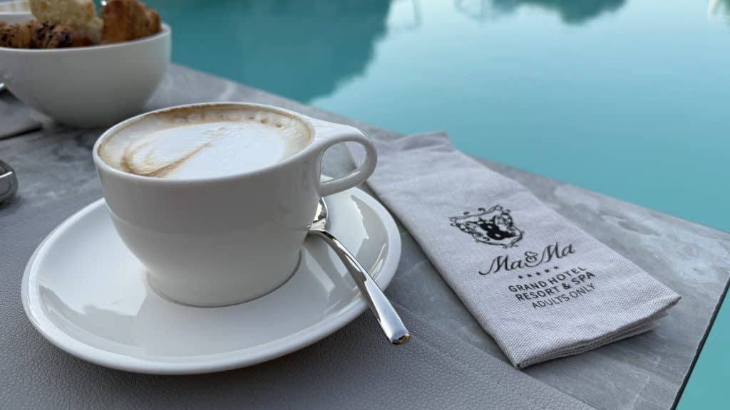 Ma Ma Grand Hotel Resort La Maddalena Kaffee