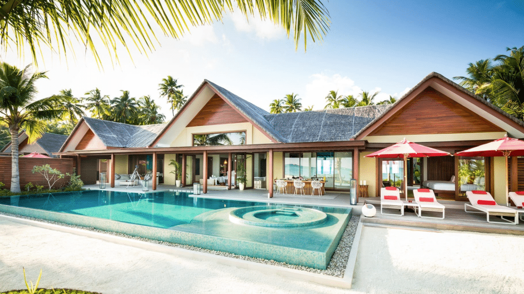 Niyama Private Islands 3 Bedroom Beach Pool Pavilion