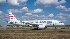 A320neo Brussels Airlines First Flight