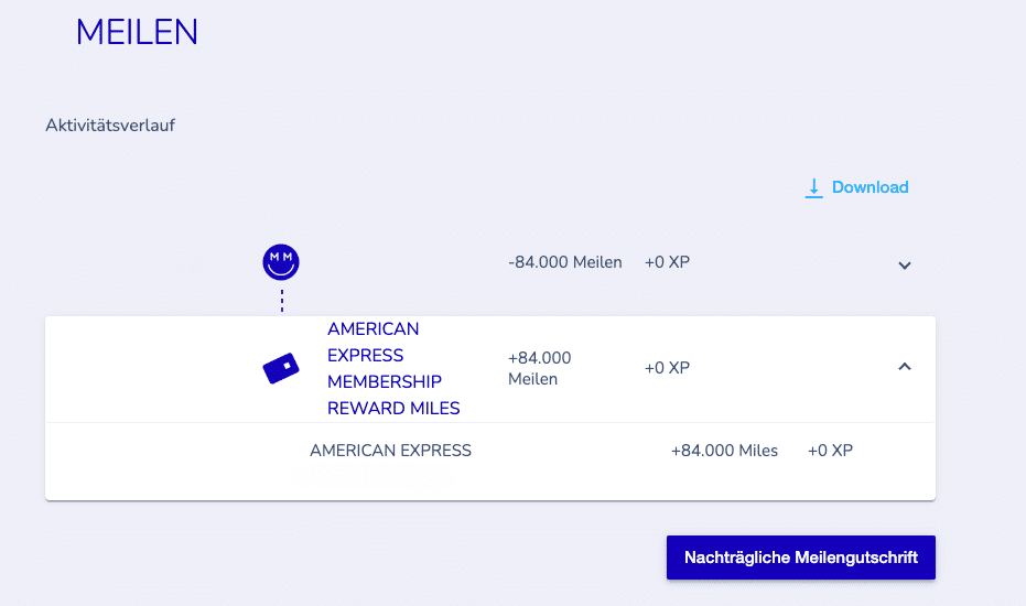 Amex Punkte Flying Blue Clean