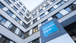 Consorsbank Gebaeude Von Unten