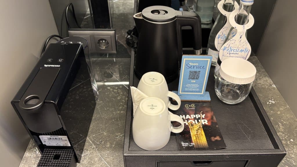 Hilton Porto Gaia Kaffeemaschine