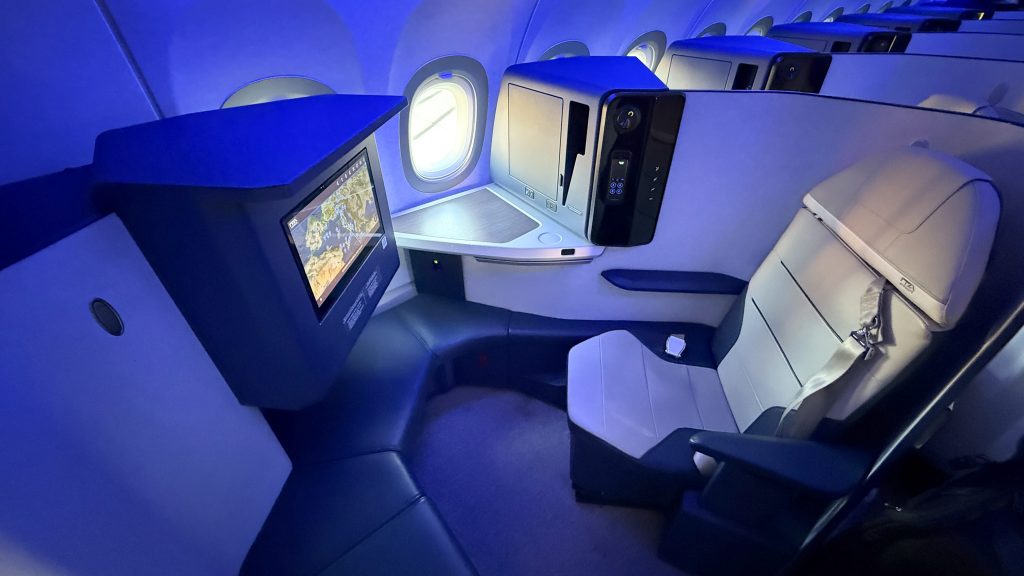 ITA Airways Airbus A321neo Business Class Sitz
