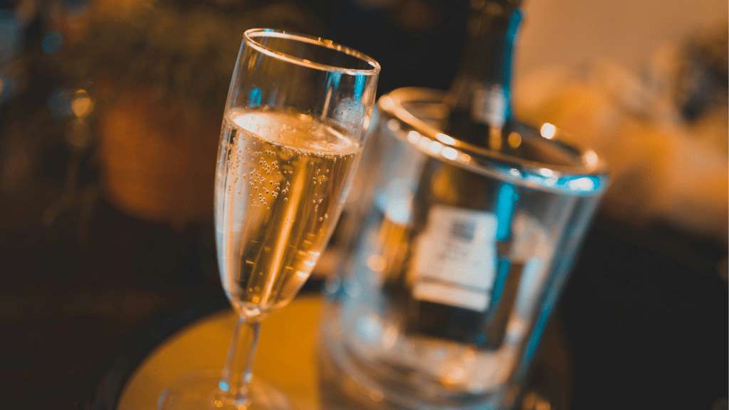 Champagner Glas