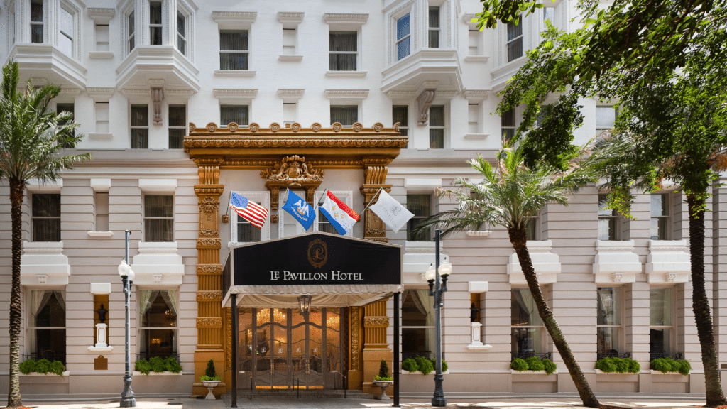 Le Pavillon Hotel New Orleans Ansicht