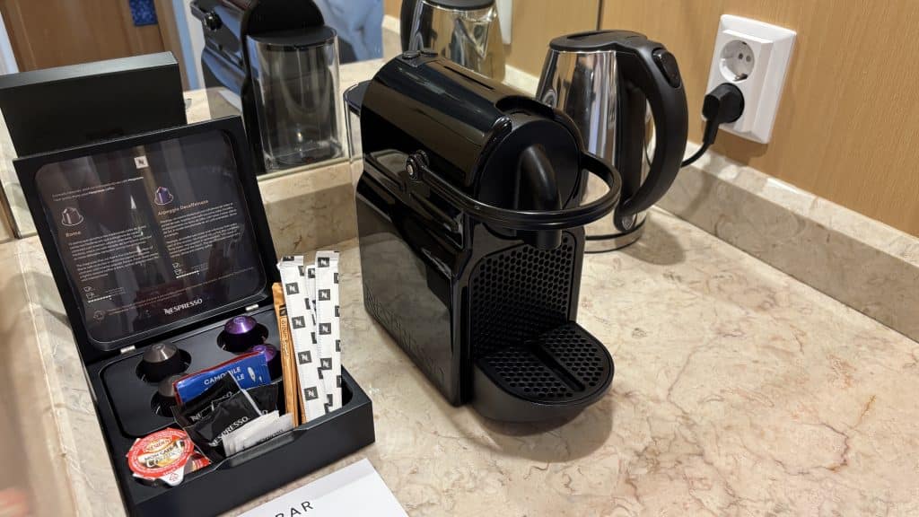 Marriott Praia Del Rey Kaffeemaschine