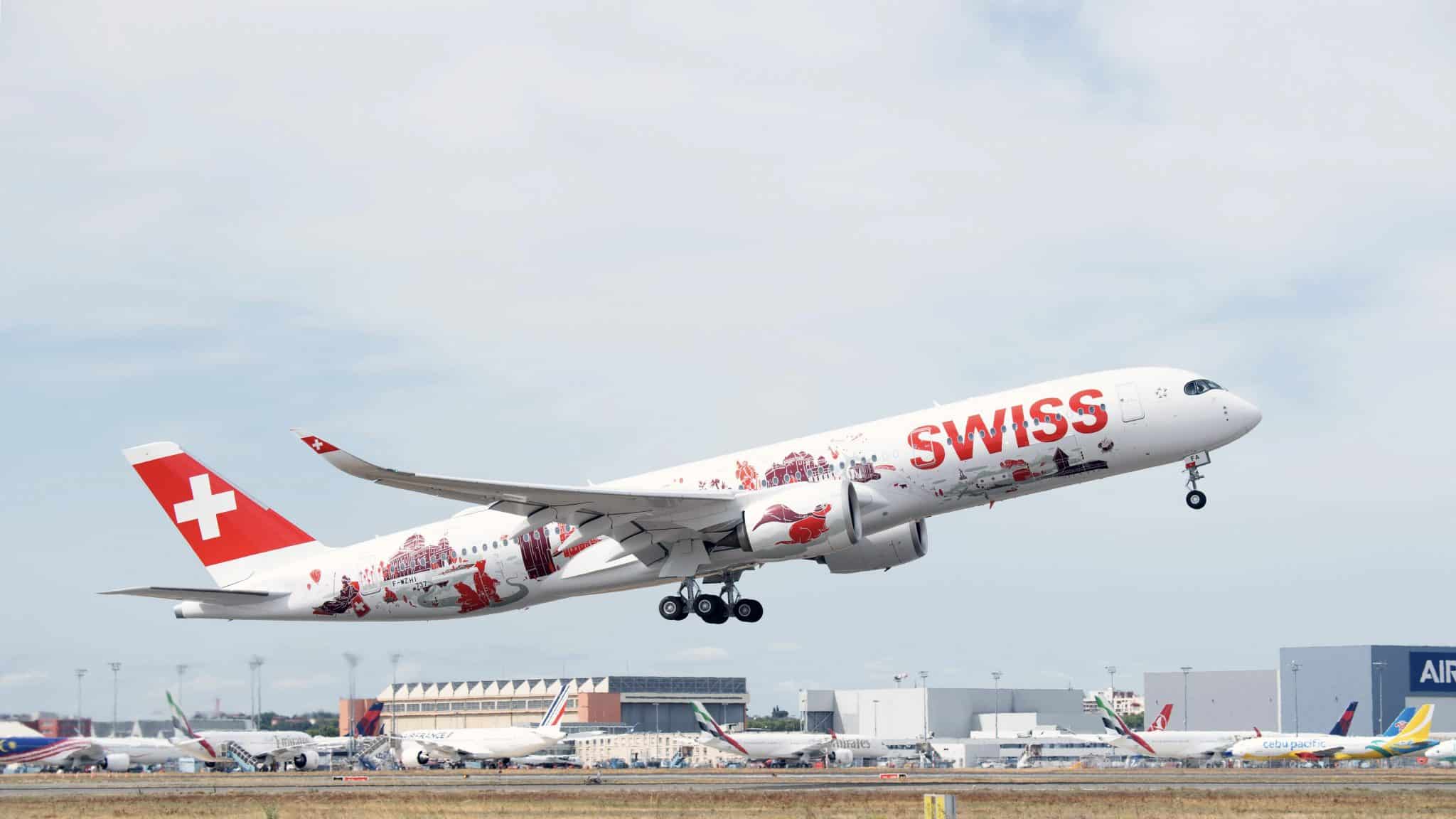 SWISS A350 2