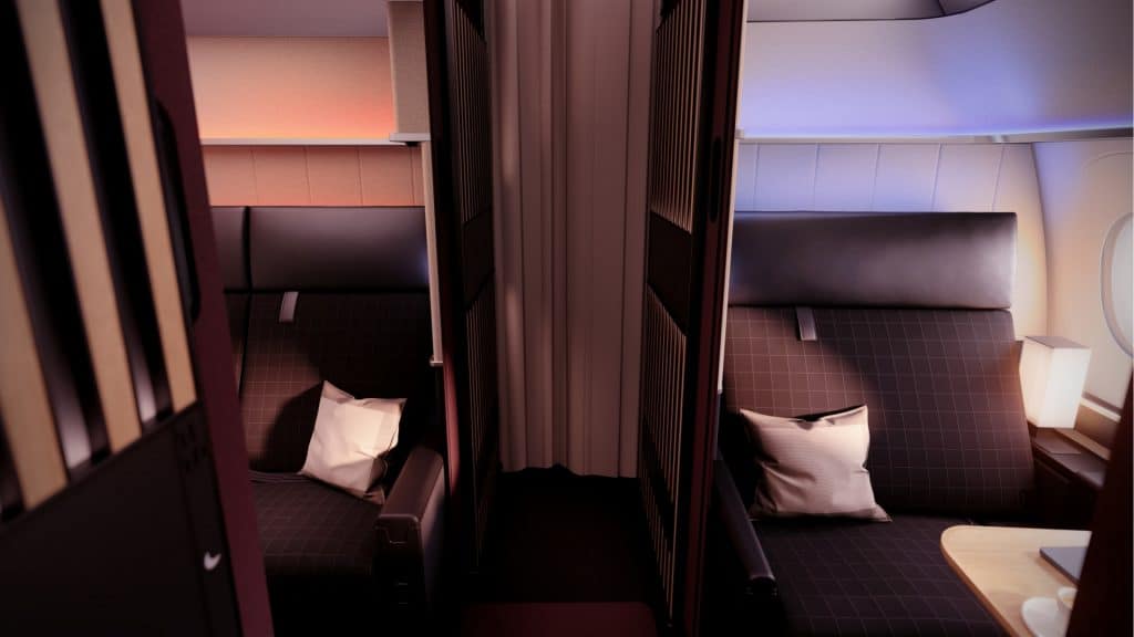 SWISS First Grand Suite Aisle