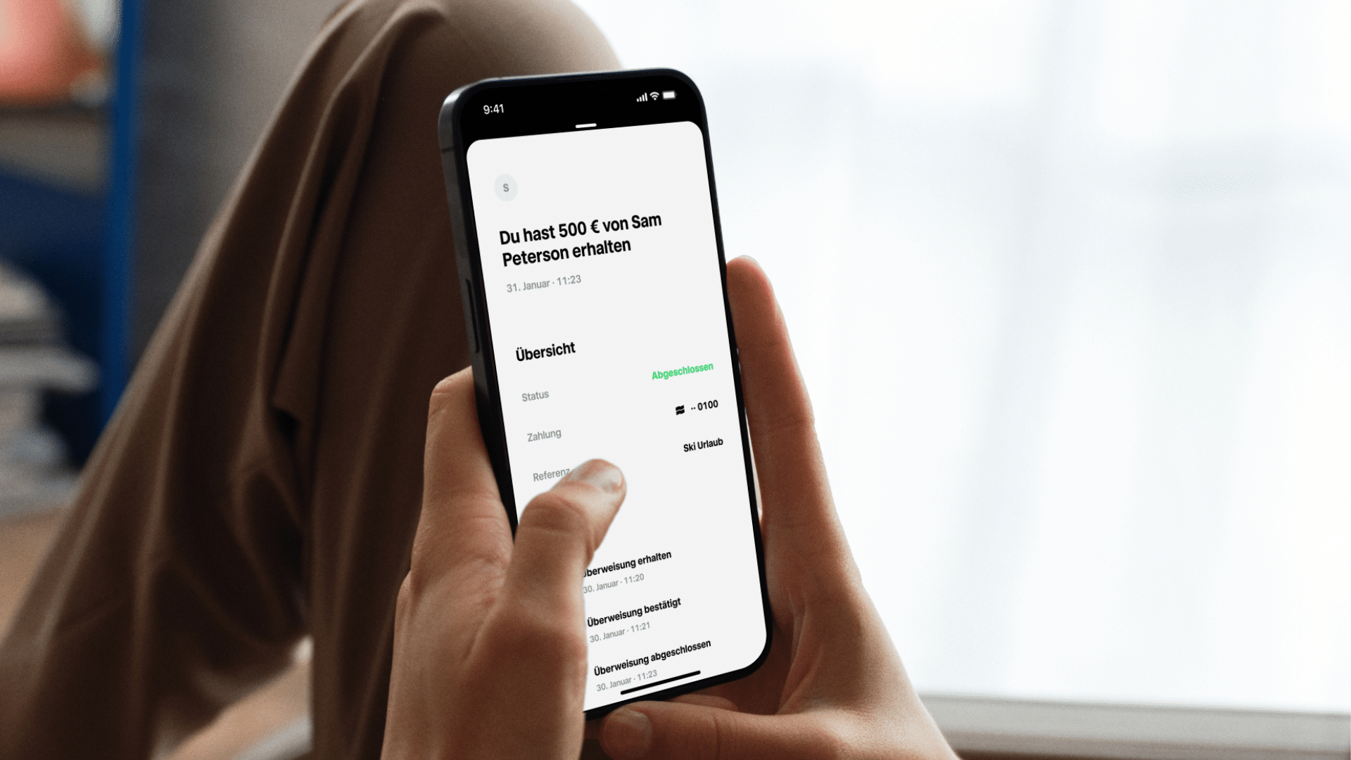 Trade Republic App Geld Senden