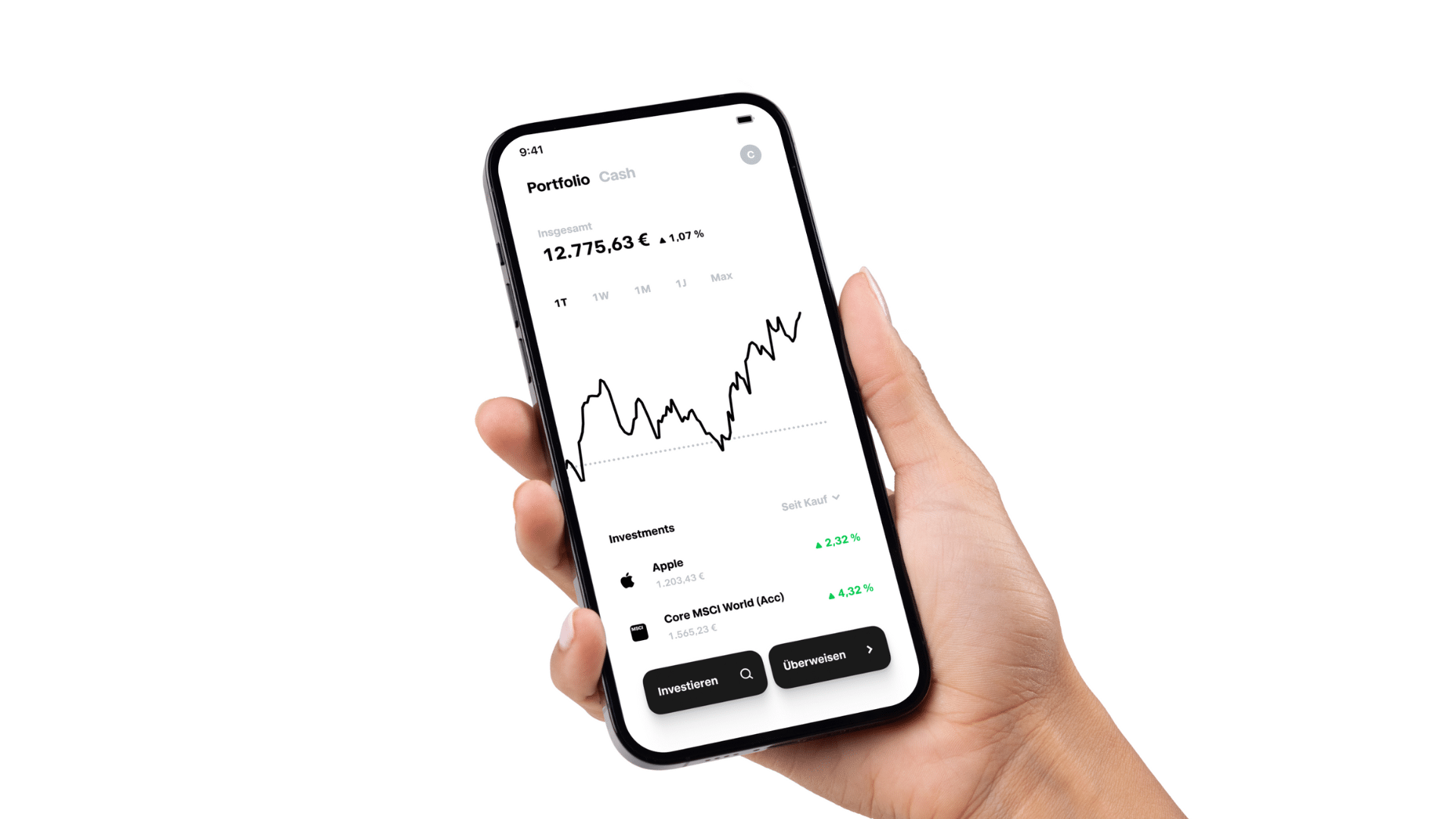 Trade Republic Portfolio App