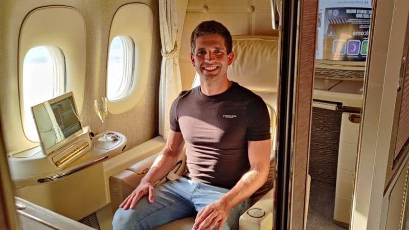 Emirates First Class Boeing 777 Suite Moritz