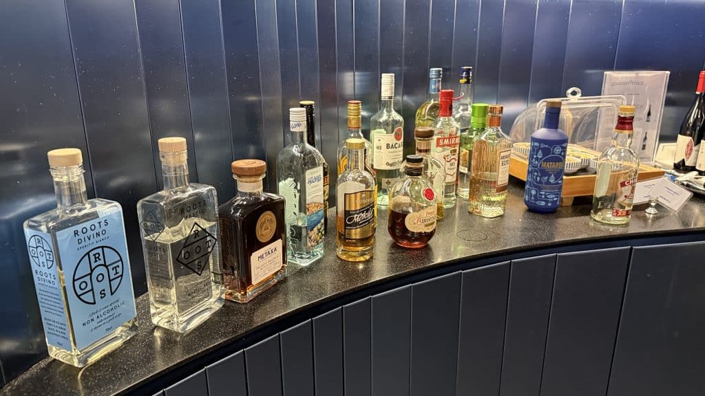 Aegean Business Lounge Non Schengen Athen Alkohol 2