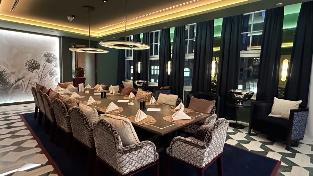Conrad Hamburg Greta Oto Private Dining Raum