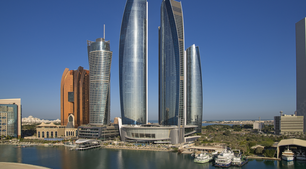 Conrad Abu Dhabi Etihad Towers VIEW !