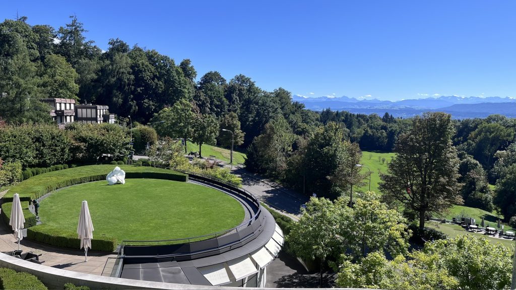 The Dolder Grand Zurich Ausblick