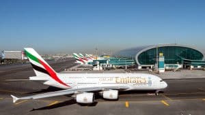 Emirates A380 Dubai