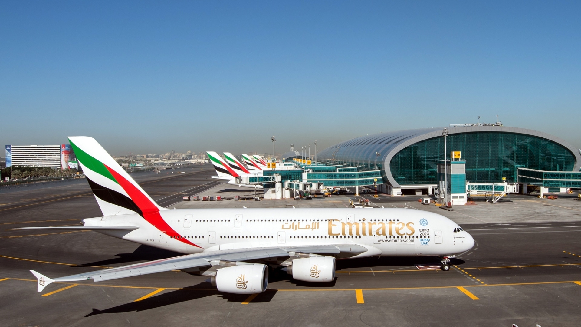 Emirates A380 Dubai