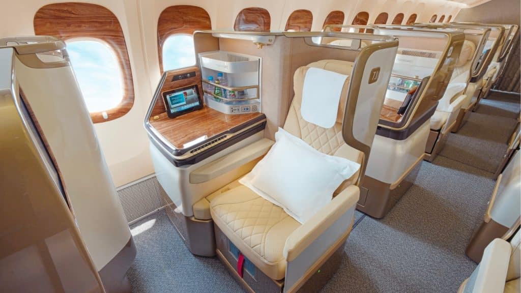 Emirates Retrofitted Boeing 777 Business Class