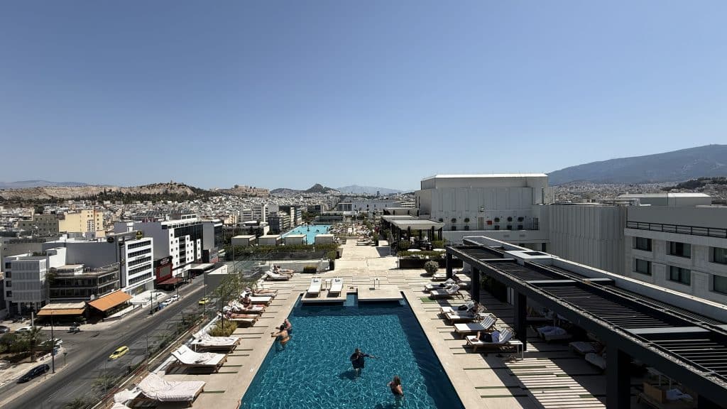 Grand Hyatt Athen Rooftop Pool 181 1