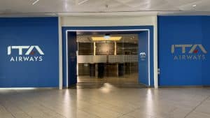 ITA Airways Piazza Di Spagna Lounge Rom Eingang