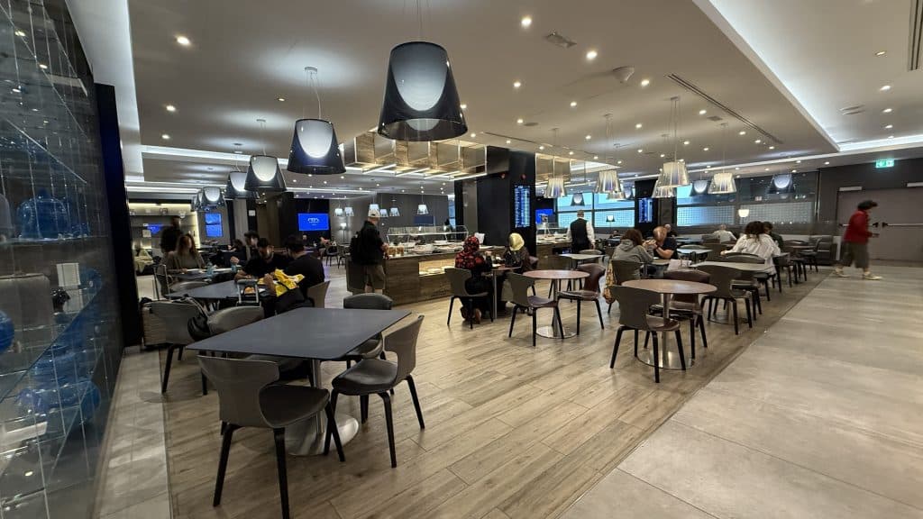 ITA Airways Piazza Di Spagna Lounge Rom Essbereich