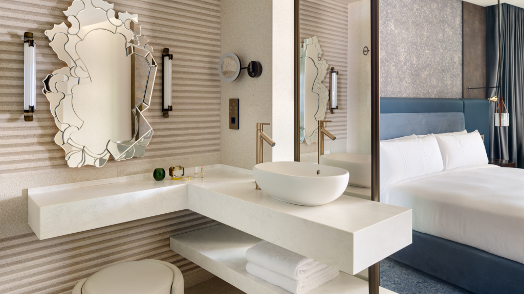 SLS Barcelona Delight King Zimmer Bad