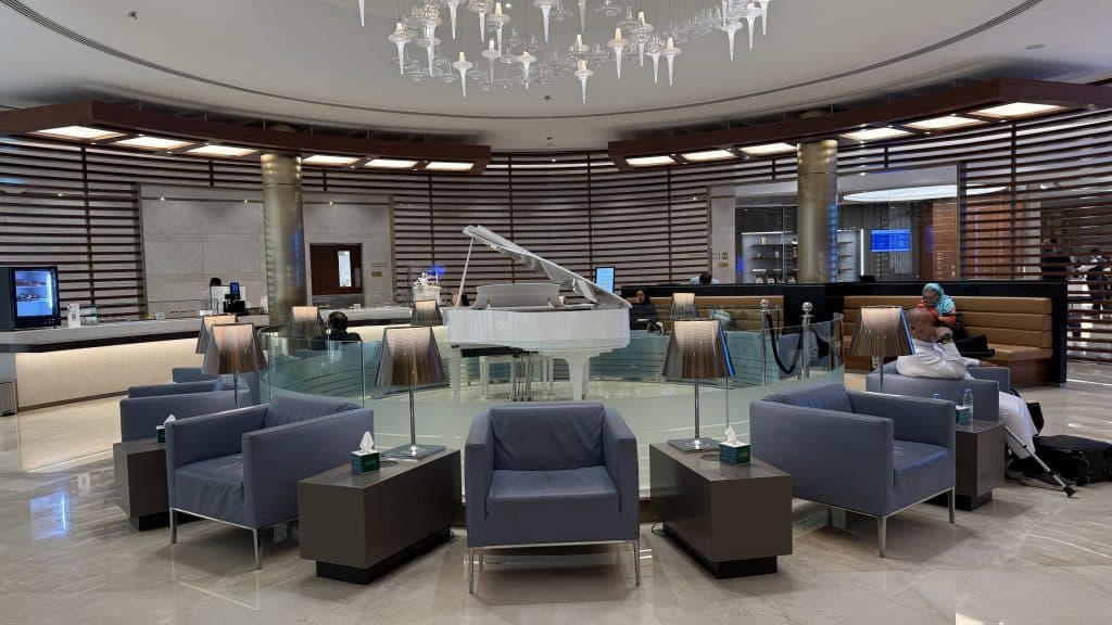 Saudia AlFursan Business Lounge Jeddah Flügel Halle 2 1