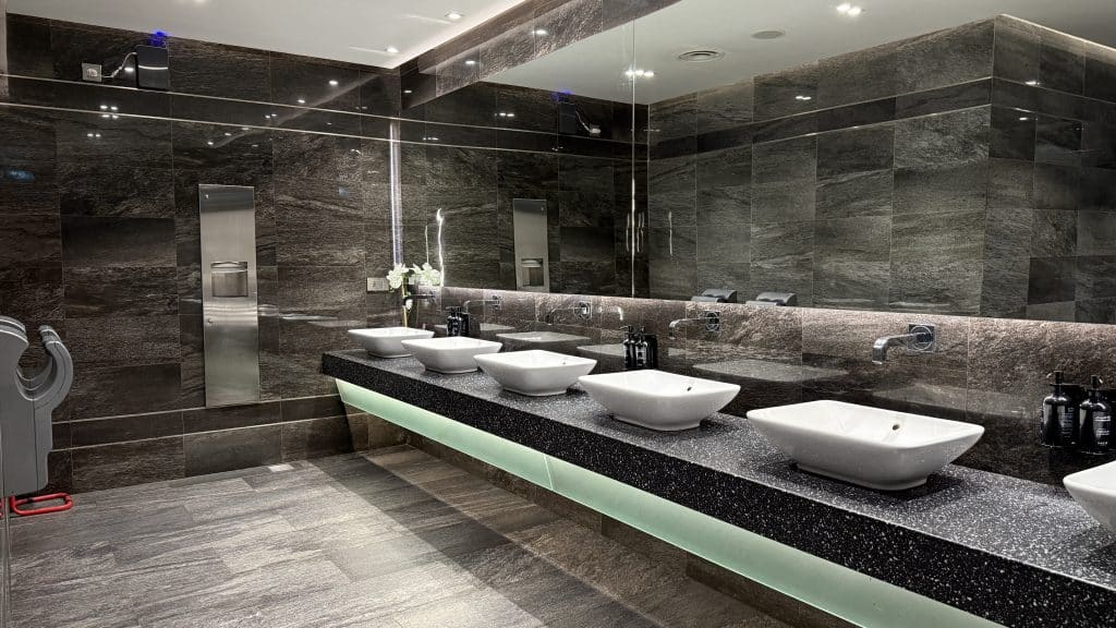 Saudia AlFursan Business Lounge Jeddah Waschbecken