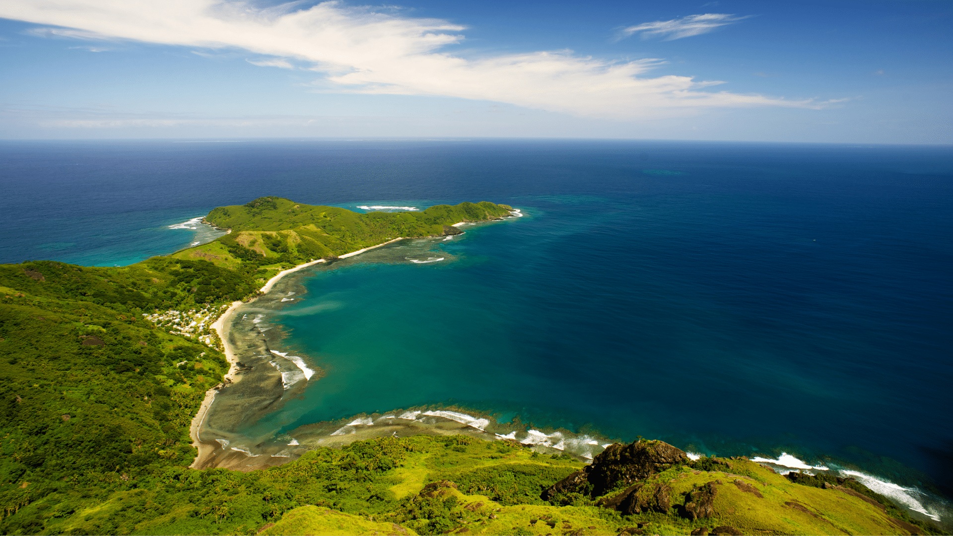 Yasawa Island Fidschi Aussicht