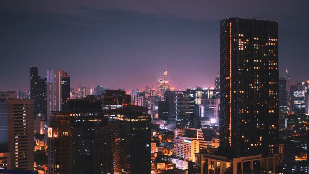 Hochhaus in Bangkok Thailand