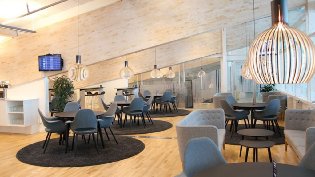 SAS neue Lounge