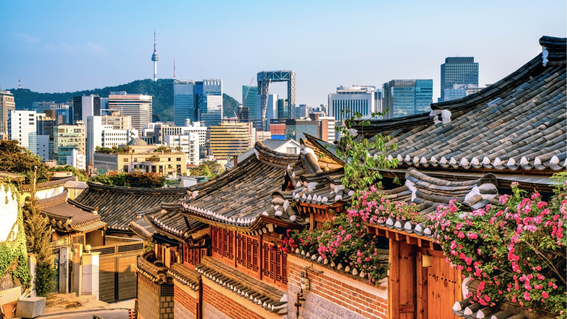 South Korea Seoul Icn City Rooftops Sas