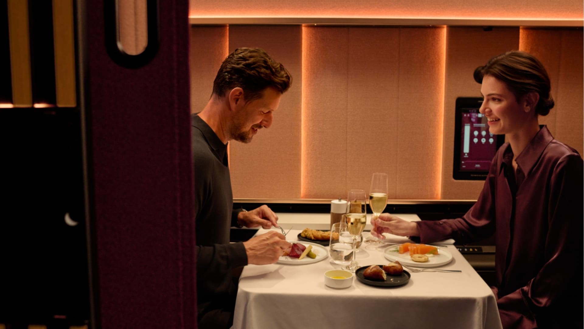 Swiss First Class Suite Plus Dinner A350