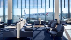 Air France Lounge Chicago Sitzbereich