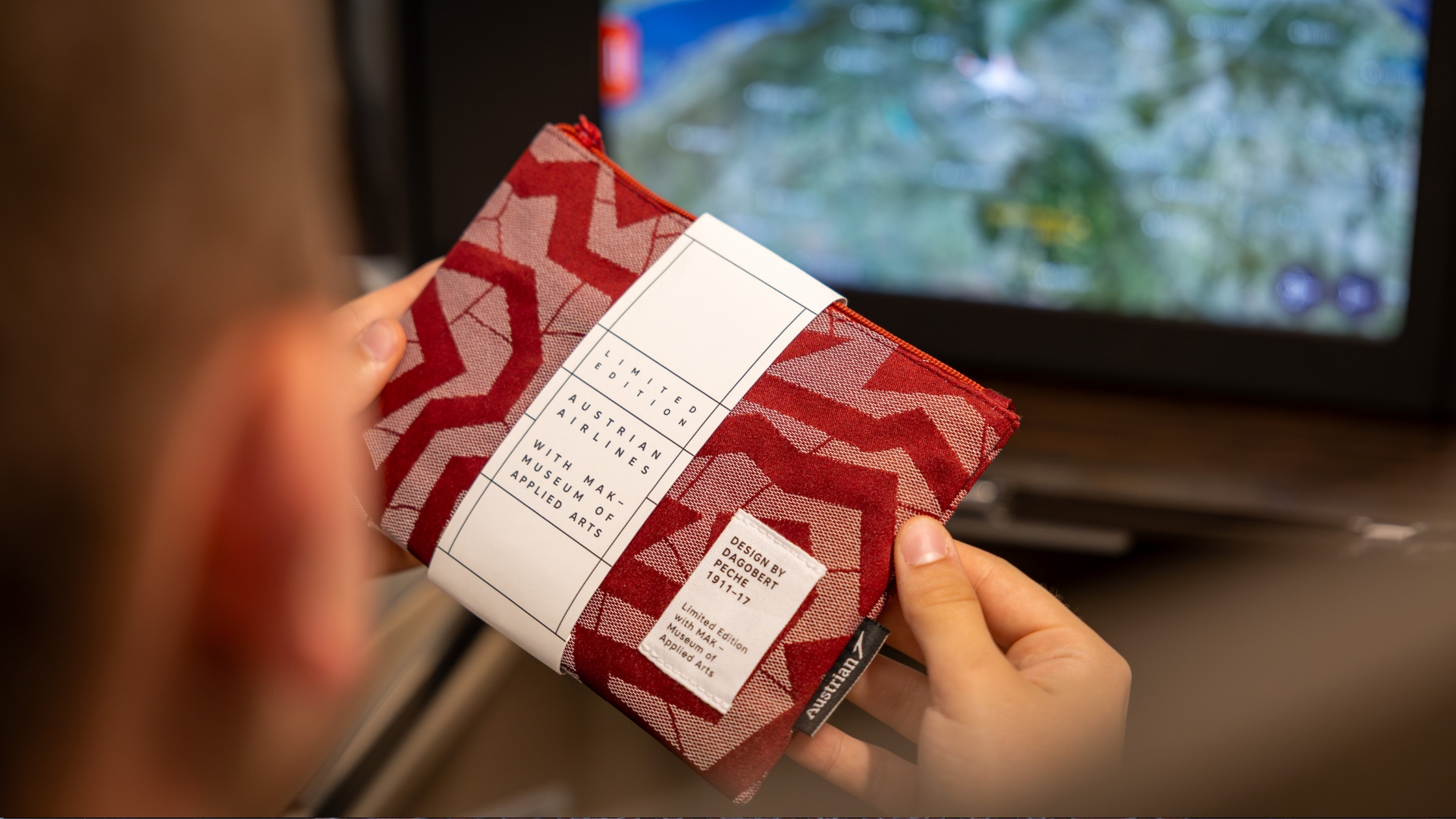 Austrian Airlines Business Class Amenity Kit Limited Edition With MAK