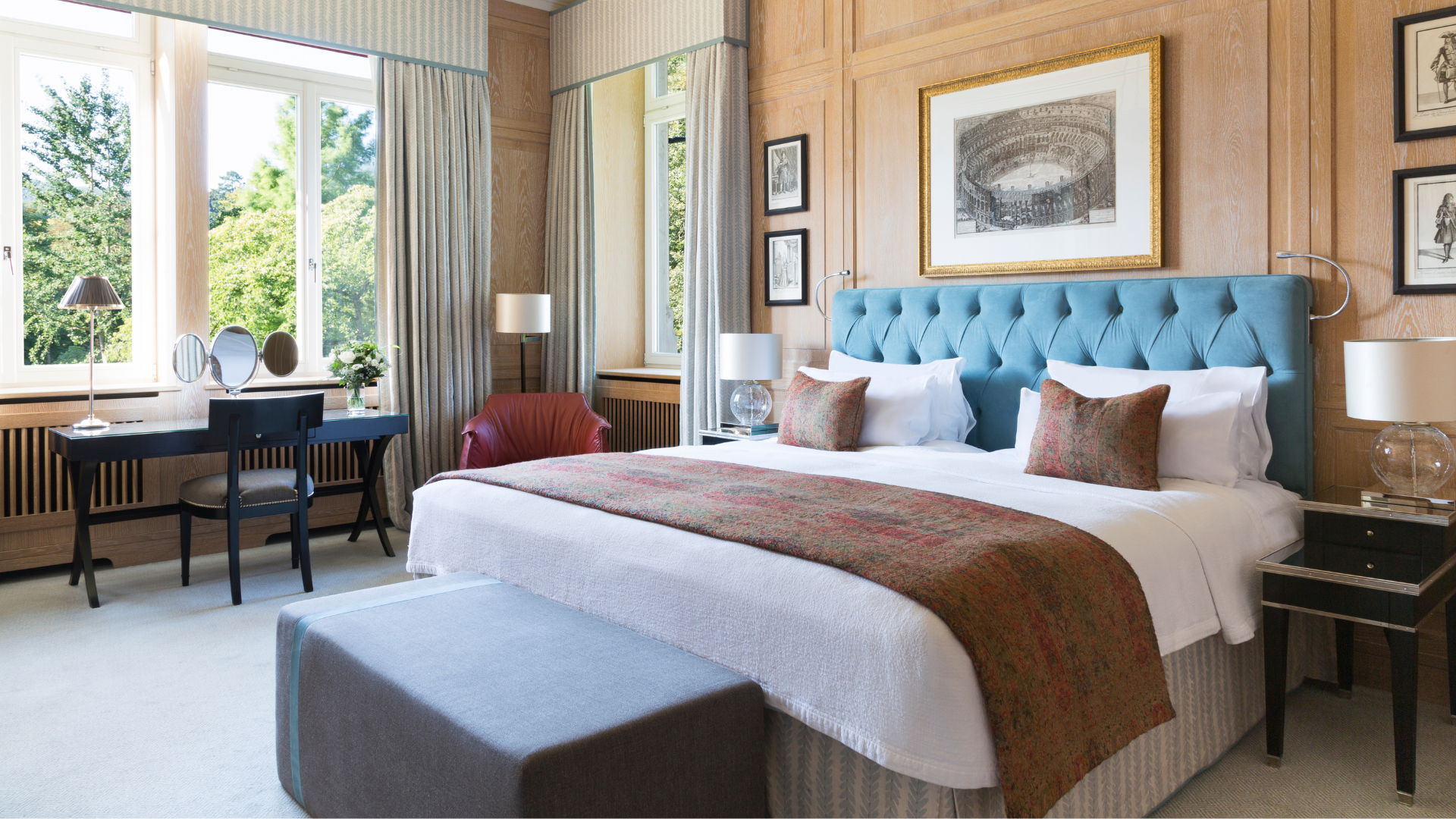 Brenners Park Hotel Baden Baden Hauptgebaeude Suite Schlafzimmer