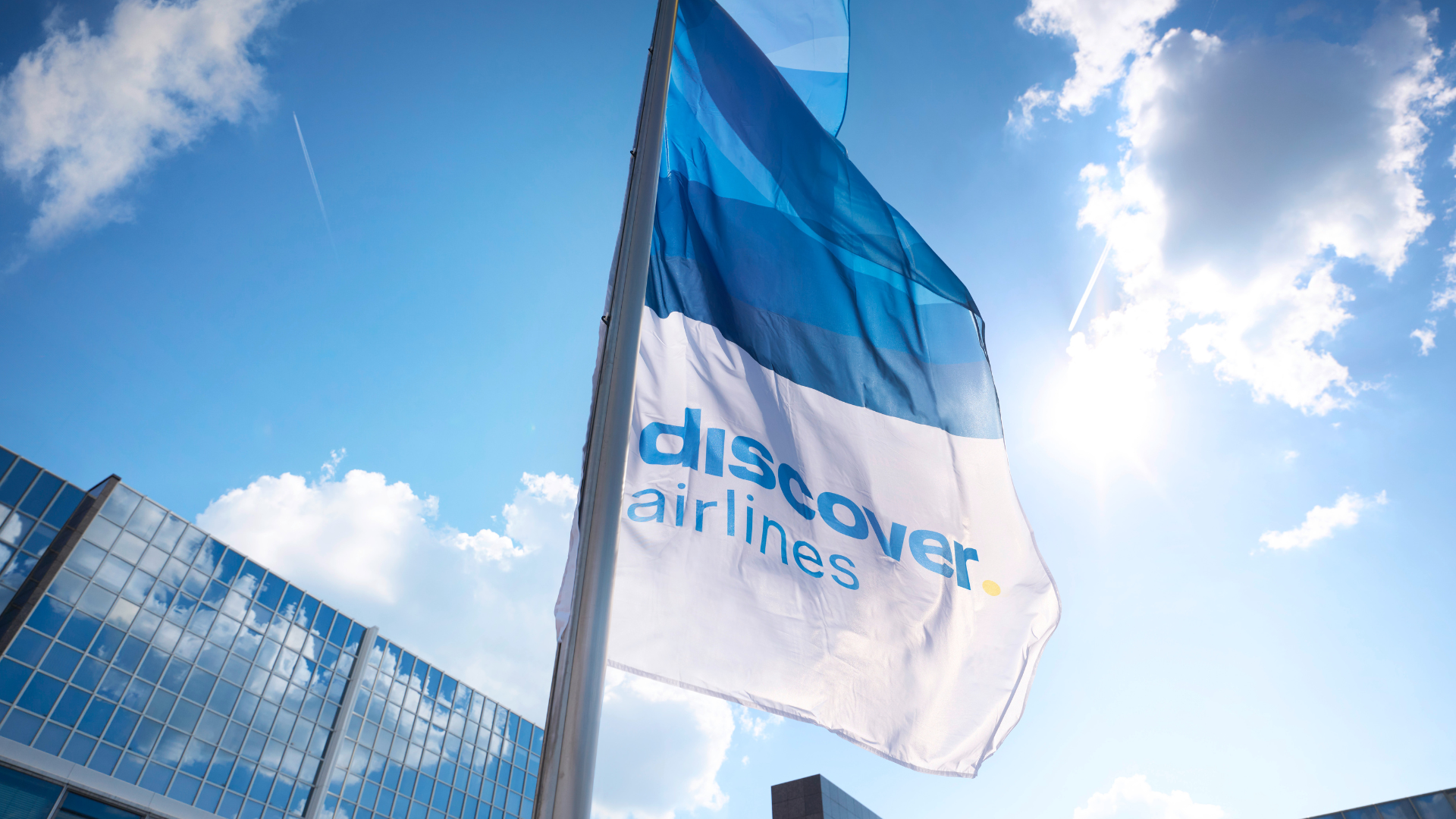 Discover Airlines Flagge Logo