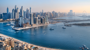 Dubai Marina Ansicht Meer
